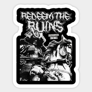 Armor of God Redeem the Ruins Sticker